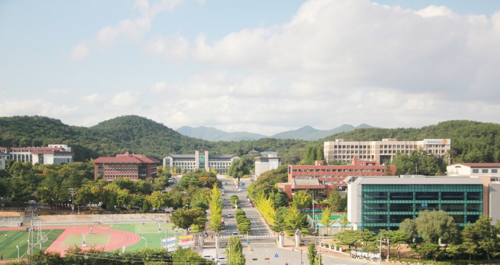 동국대 경주캠퍼스 전경