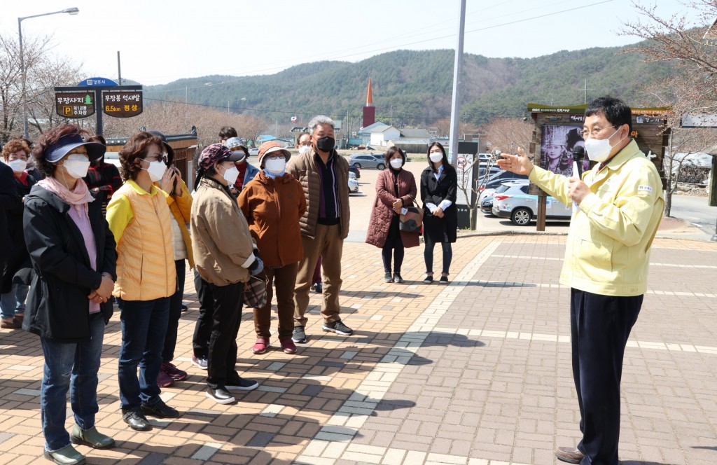 1. 주낙영 경주시장, ‘암곡동 마을안길 확장’ 현장 방문